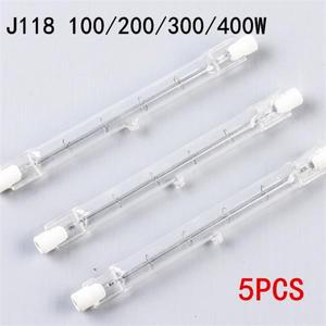 1/2/5PCS R7S LED 유리 튜브 COB 전구 고출력 옥수수 램프 할로겐 라이트 대체  J118 100/200/300/400W