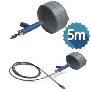 뚫어뻥 관통기 스프링 5m 청소기