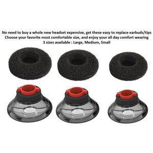 Plantronics Voyager 5200 Bluetooth 호환 헤드셋용 이어버드 팁 키트 6개