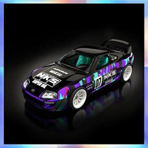 사전 판매 1/64 핫휠 RLC 모델카 토요타 수프라 HKS 슈퍼 오일 07 자동차 한정판 수집품 방 장식 선물