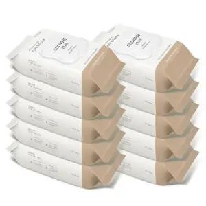 궁중비책 프리뮨 대용량 휴대용 소프트 아기물티슈 캡형 75평량 10개