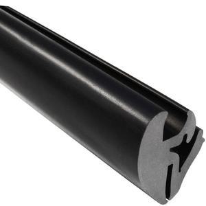 트림 잠금 EPDM 밀집 고무 창문 개스킷 - 1/4인치 유리 및 1/16인치 패널 가장자리 길이 25피트 일체형 시스템 인라인 고정형 또는 앞유리용 풍향 박리