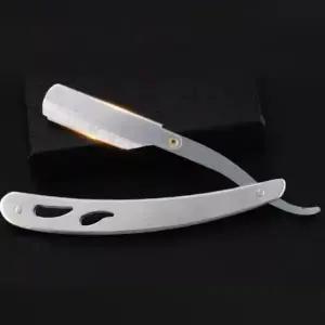 클래식 면도기 바버샵 면도용품 일자 면도날 깔끔한 (WFK9WVB)