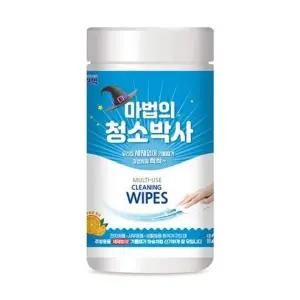 청소 도우미 청소용 물티슈 200매 에코 180x200mm (WFK9XBJ)