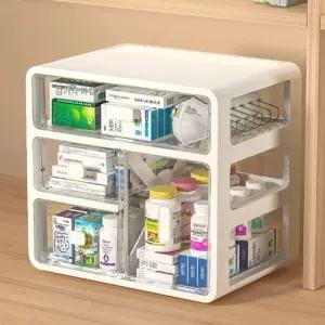 미니 약 수납장 선반 다용도