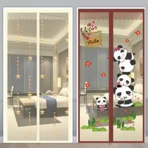 벨크로 커튼 찍찍이 창문 커텐 작은 원룸 붙이는 가리개 가림막