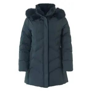 리본 폭스후드탈부착 밍크렉스카라털탈부착 거위털 점퍼 RD8-Z0550 366194