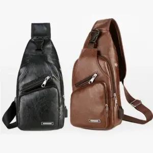 슬링크로스백 남자캔버스백 남자숄더백 여행용여권가방 숄더백