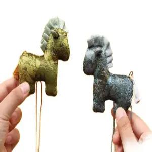 설날 말의해 노리개 장식 명절 세뱃돈 기념품 전통