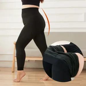 카이나 빅사이즈 안감 털 레깅스 무발 SD-1004399