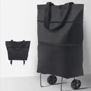 접이식 이동식 시장 장바구니 폴딩 카트 숄더백 가방 (WFKB232)
