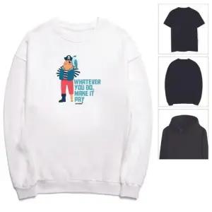 키밍 맨투맨 후드티 Whatever you do 긴팔 단체 WAE50C8