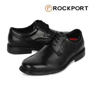 락포트 230000원 남성화 찰스로드 플레인 토 정장화 블랙 W발볼 V80553