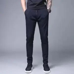 남성 데일리바지 조거팬츠 일자바지 베이직 밴딩 팬츠 여름 허리밴딩팬츠