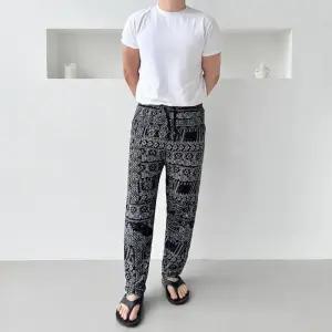 9부 일자바지 홈웨어 여름 이지웨어 랜덤발송 10패턴 남성 까실이