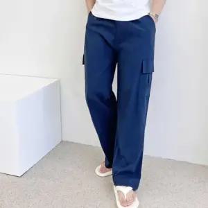 여름 아이스 허리밴딩 쿨 남자슬랙스 남자밴딩팬츠 일자팬츠 와이드팬츠 카고