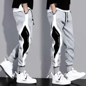 남자카고조거 남자편한반바지 남성조거 배색 팬츠 트레이닝 남자여름