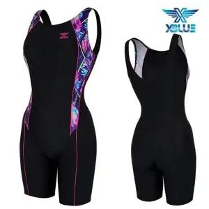 XBLUE 여자 아쿠아로빅 반전신 수영복 N156870