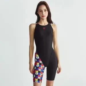 XBLUE 여자 탄탄이 반전신 5부 수영복 N158968