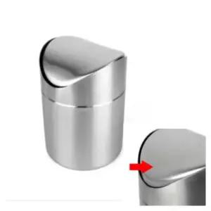 책상휴지통 카페쓰레기통 빈휴지통 스테인레스휴지통 미니 스테인레스쓰레기통 책상쓰