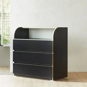 [보루네오하우스]보루네오 엘리브 로아 800 3단 서랍장 js835