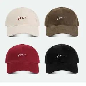 4컬러 영문레터링 자수 빅사이즈 대두볼캡 야구모자