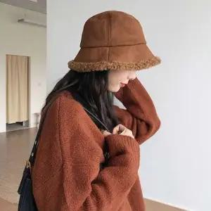 버킷햇 벙거지 무드 무스탕 양털 스웨이드 러블리한