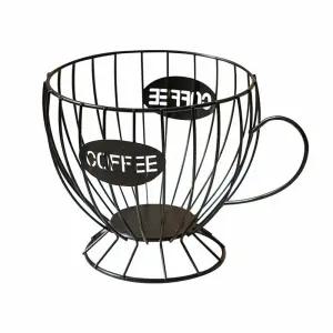 커피캡슐보관함 큐브 보관통 블랙 IoX1+8AfJ