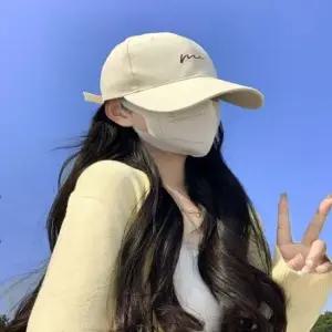 4컬러 깔끔한 심플 영문 레터링 자수 볼캡 야구모자