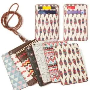 국산 목걸이 카드지갑