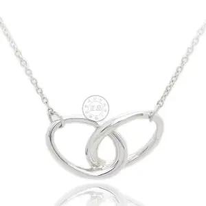 앤코 92.5 더블루프 팬던트 목걸이