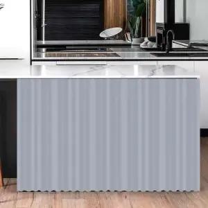 가림막천 키밍 단색 찍찍이 커튼 가리개 바란스 60x90cm