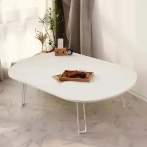 타원 접이식 좌식 거실테이블 밥상 책상 손님상 12080