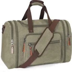 세청크 더플백 캔버스 대형 아웃도어 숄더백 오버나이트 핸드백 여행 토트 러기지 위켄더백