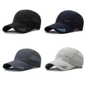메쉬 통기성 야구모자 초경량 남자 여자 은 시원한