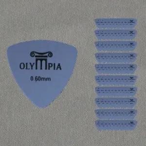 [하프클럽/]0.60mm 통기타 피크 100개 일렉기타 악기용 부속품