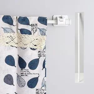 욕실수납 물빠짐 신축가능 봉걸이 다용도 봉60-110cm 화장실수납랙 수납행거