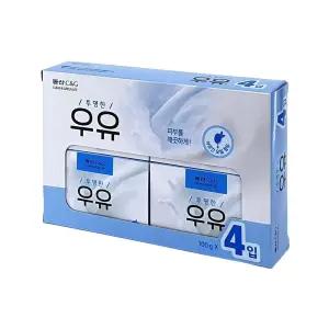 동산씨앤지 우유비누 100g(4입) 오이비누 동산오이비누 동산세안비누
