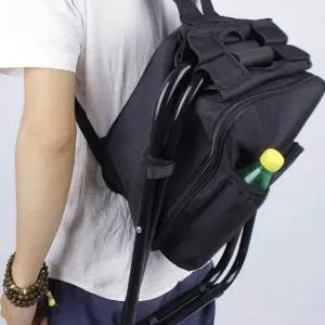 고품질 휴대용 야외 등산 가방 다용도 스포츠 접이식 의자 휴 (WFKB76P)