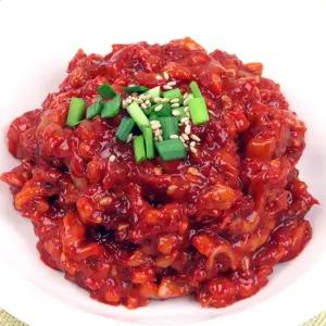 HACCP인증  비빔오징어젓 800g