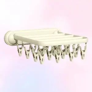 자취생 필수 무타공 접이식 속옷 옷걸이 (WFKBF93)