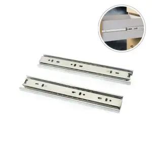 렌지대 책상서랍 3단 볼레일 35mm 서랍레일 400mm 서랍레일 서랍장레일