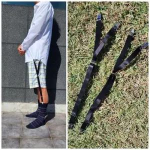 남자 와이셔츠 고정 멜빵 셔츠 빠짐 방지 밴드 WB250E3