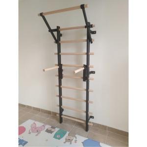 필라테스 요가 훈련 프레임 실내 벽걸이형 우드 요가사다리 소나무 기구