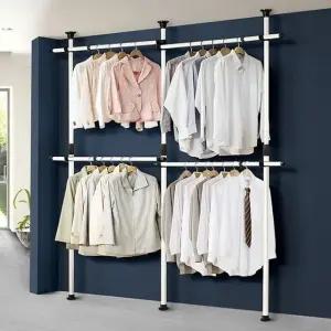 4004호4단행거 이동식행거 자취방 디자인옷걸이 4004호4단 클래식 락에이스