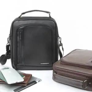 [하프클럽/]남성용 캐주얼 크로스백 데일리 일상 가방 출퇴근 필수 미니백