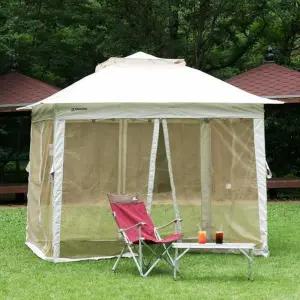 [하프클럽/]캐노피 천막 그늘 접이식 모기장 야외 캠핑 휴대용
