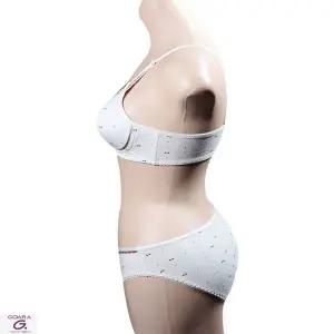 [하프클럽/]주니어 메쉬 브라팬티 3단계 노와이어 속옷 여자 아동 조합