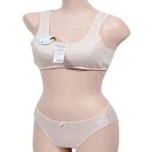 [하프클럽/]주니어 스포츠 브라팬티 AA컵 항취 코튼 1단계 아동용