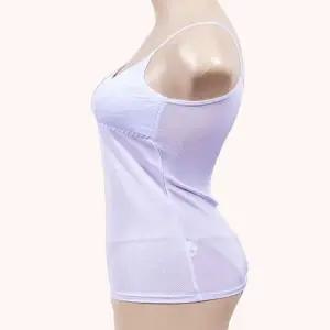 [하프클럽/]청량한 인견소재 어깨끈 주니어 브라탑 가벼운 유소년 런닝웨어